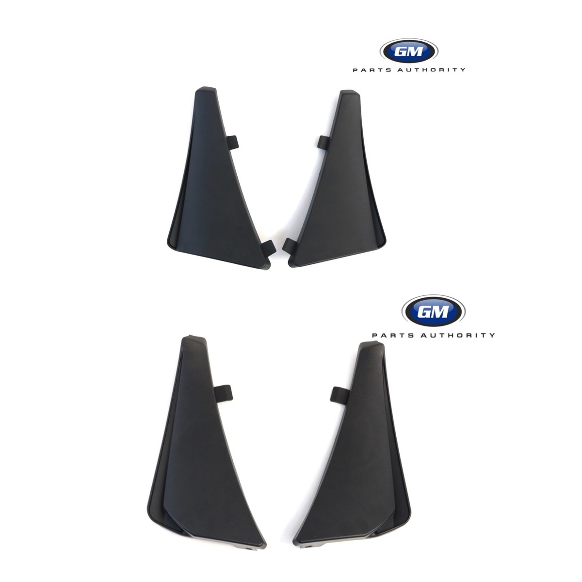 2020-2027 Chevrolet Corvette C8 Front & Rear Molded Splash Guards