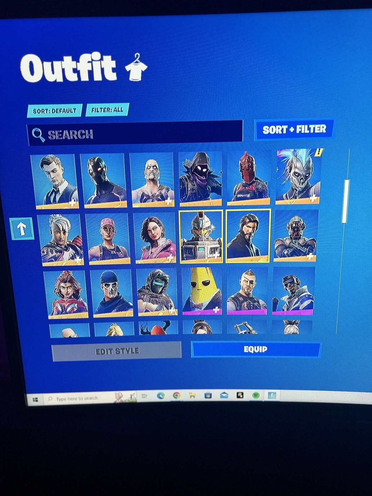 Fornite og skins 80+ Skins JOHN WICK🧑‍🎤 7 COMPLETED BATTLE PASSES📍 eBay