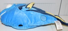 Pixar Finding Dory Nemo Disney Plush Mattel Blue Shiny Fish 10" L Stuffed Animal