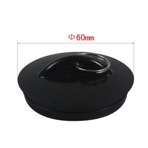 plug inch sink stopper 60mm round kitchen extra rubber yf1 waste seal bathroom rubbers stoppers durable