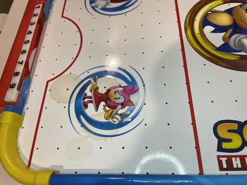 Sonic The Hedgehog Air Hockey in Working Condition! 1 Puck - Read Description - - Picture 4 of 15