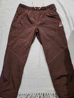 Maison Château Rouge x Jordan Brown Polka Dot Satin Jogger Pants Men s 2XL