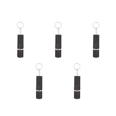 Set of 5 Reiseparfümflasche Für Damen Reisespray-Schlüsselanhängerflaschen