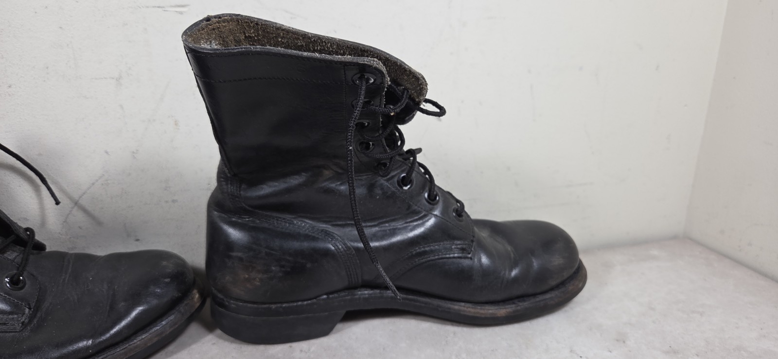 Vintage PANCO Vietnam War Era Military Boots Mens 8R Dated 1960s 1966 BILTRITE