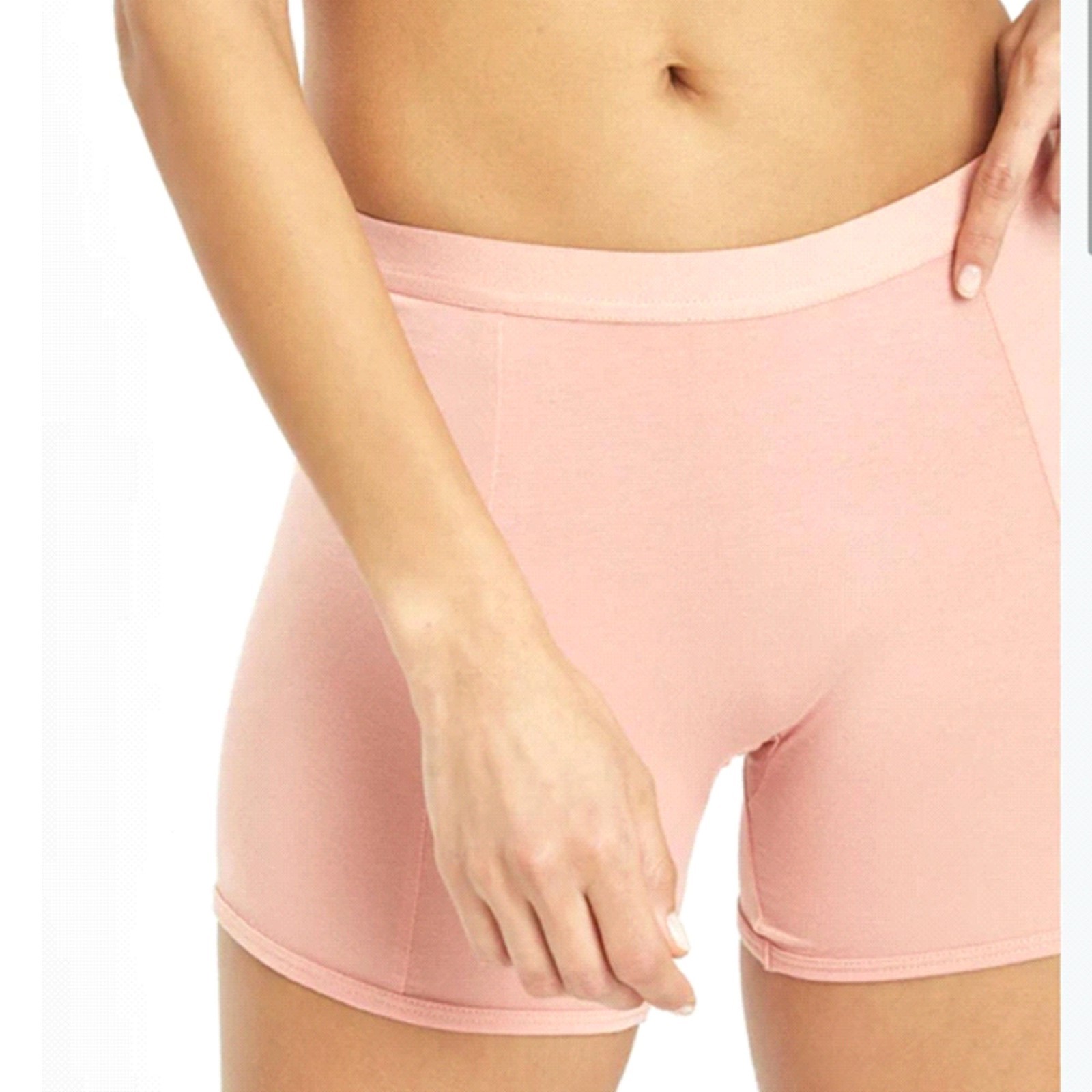 LIVELY Women's Shell Pink Boy shorts size Medium NEW