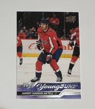 23-24 UD Series 2 Hockey Young Guns 473 Hardy Haman Aktell Capitals