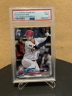 2018 Topps Shohei Ohtani A-17 Team Set Rookie Card PSA 9