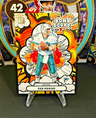 Dan Marino HOF Miami Dolphins 2025 Donruss Bomb Squad #BS-DMO NM-MT