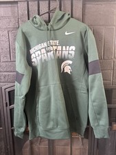 Michigan State Spartans Nike Dri-fit Hoodie, Size Large