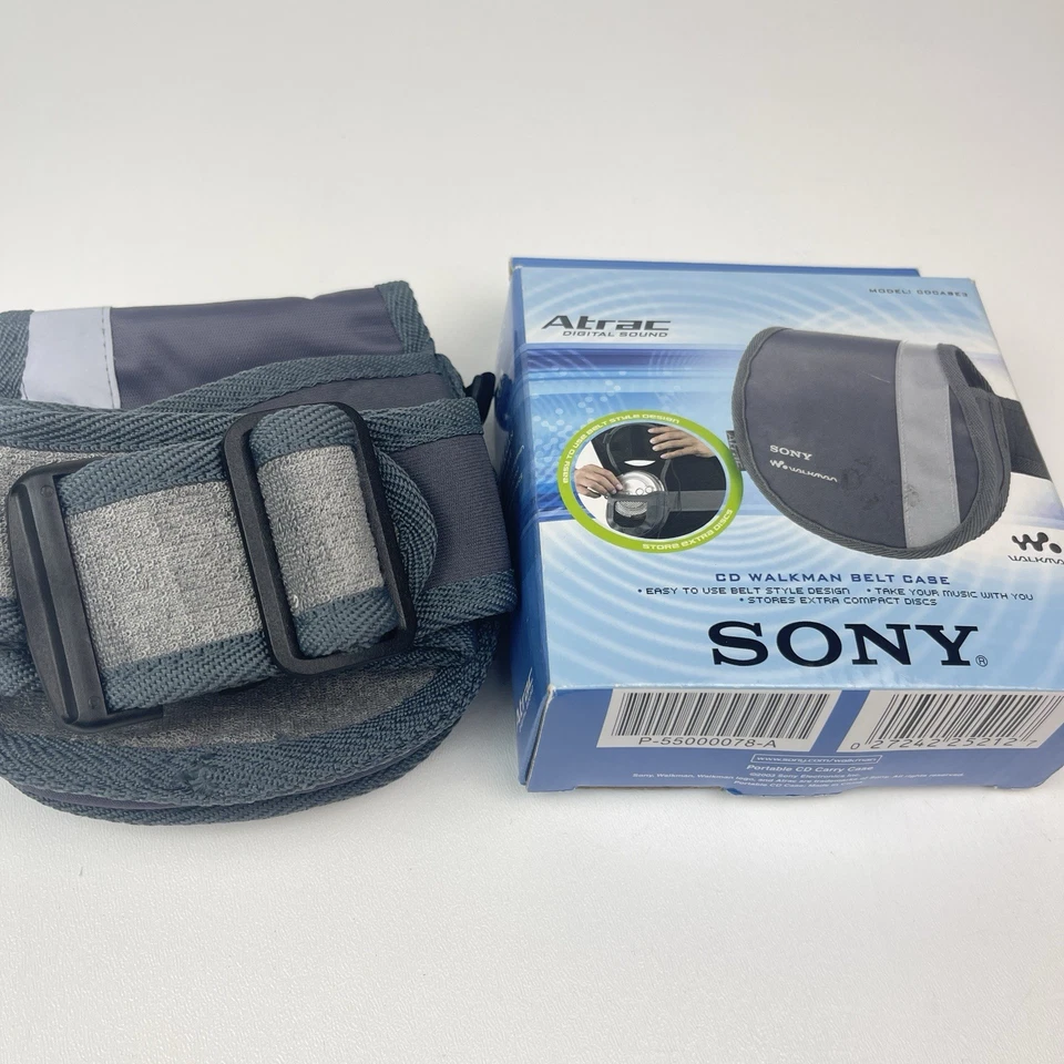 Funda de cinturón original CDCASE3 Sony para modelos Atrac CD Walkman Foto 4 de 4