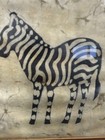 Be Strong, Courageous Suicide Awareness Zebra Horse SemiColon UNFRAMED Art Print — photo 2