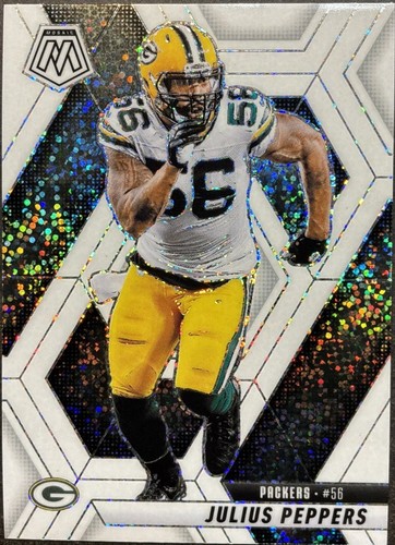 2025 Panini Mosaic Julius Peppers White Sparkle Prizm #207 Green Bay Packers SO
