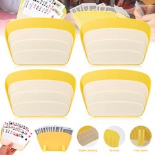 4x Hands Free Playing Card Holders For Kids Senior Poker Tray Racks Organizer