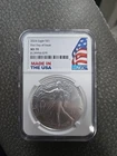 2024 MS70 FIRST DAY OF ISSUE  SILVER EAGLE