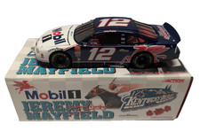 Jeremy Mayfield 12 Mobil 1:24 Scale BANK 1999 Action Car Box Don't Match