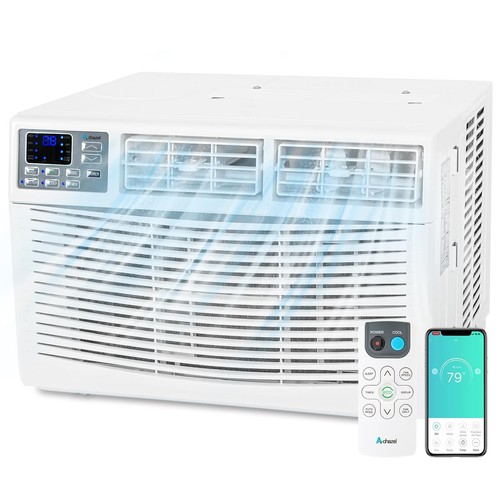 ACHAZEL 10,000 BTU WiFi Smart Window Air Conditioner Cools 350 Sq.Ft, 5 Modes