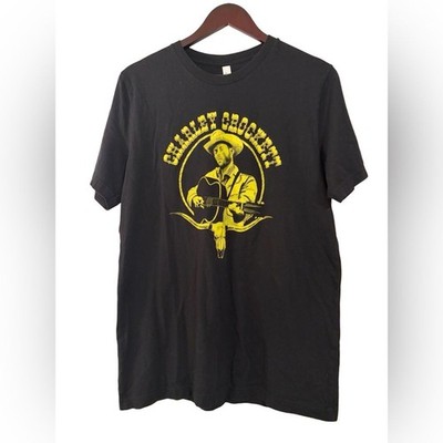 Charlie Crockett Graphic T-Shirt Men s Large Bella + Canvas Country Band Tee