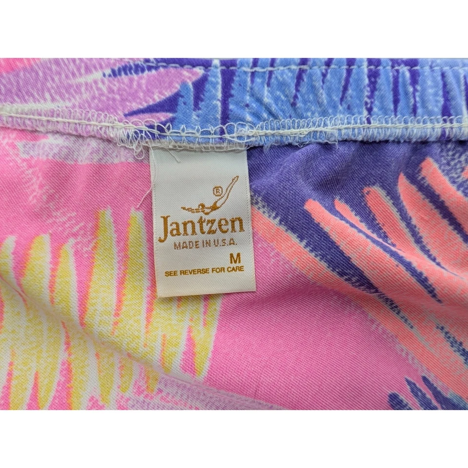 De Colección Jantzen Natación Playa Ropa Falda Cubrir Mujer M Sarong Neón Funky Artístico EE. UU. Foto 3 de 4
