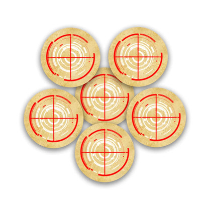 Frontline-Gaming FLG Objectives: Sandswept Ruins Red Colored