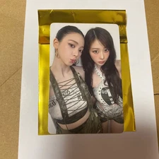 KARINA & GISELLE aespa Rich Man warner Japan Lucky Draw official Photo card