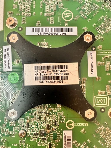 HP NVIDIA Quadro FX 3450 (PY640AAPR1) 256 MB GDDR3 SDRAM PCI Express x16... - Picture 2 of 3