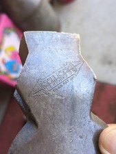 Vintage Early Stiletto Hatchet Hewing Broadaxe Rare Original Stiletto
