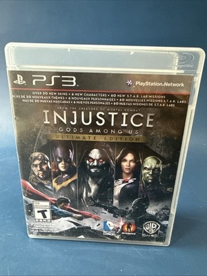 Injustice: Gods Among Us Ultimate Edition (PS3) - Complete in Box - 