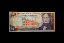 Venezuela  50 bolivares  P65b  circulated