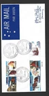 Australia Antarctic AAT 1997 ANARE set  5 on Casey Base Official FDC to Germany