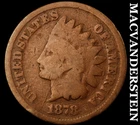 1878 Indian Head Cent- Semi Key Better Date- No Reserve #J9269