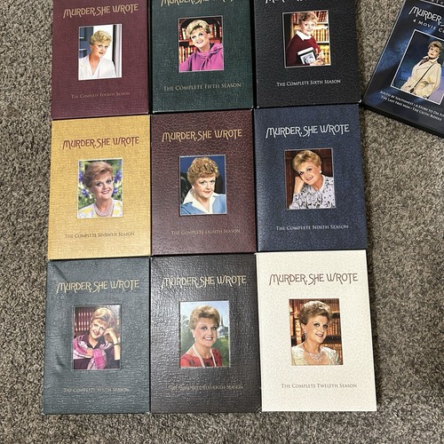 USED EXCELLENT Murder She Wrote DVD Box Sets Complete Seasons 1 - 12 + Bonus Set - Picture 3 of 7