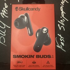 Skullcandy S2TAW-S977 Smokin' Buds XT True Wireless in-Ear Earbuds, Midnight