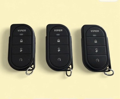 Viper 7146V 1-Way 4-Buttons Remote Control Key Fob 1/4 Mile Range.