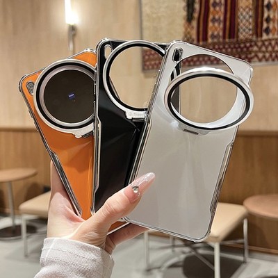 For vivo X300 Pro, Luxury Phone Case Shell Hybrid KickStand Camera Lens Cover
