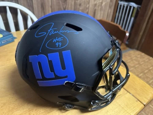 Lawrence Taylor Signed New York Giants Eclipse Full Size Helmet HOF '99