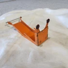 Vintage Tonka State Hi-Way PLOW BRACKET for V or Straight Blade