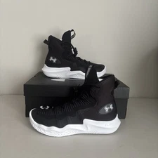 Under Armour Women's Flow Highlight Ace Volleyball Shoe 12.5 New Black/White