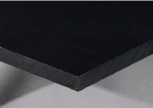 HDPE Plastic Sheet - 3/4" Thick - Black - Premium UVI - Pick Your Size