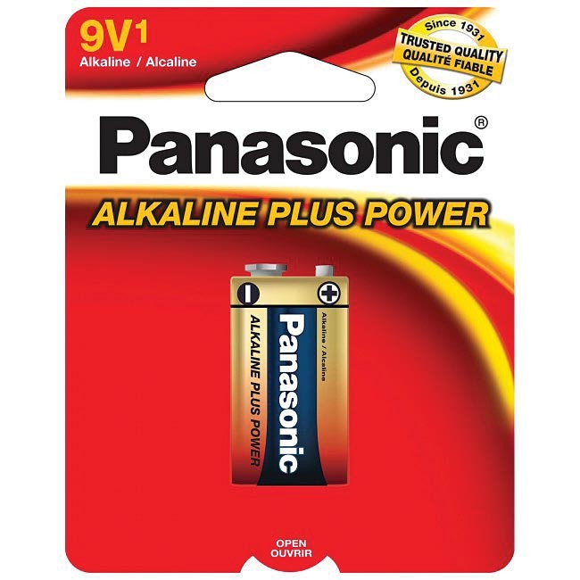 Аккумуляторы Panasonic Alkaline Plus Power 9 В - Долговечные и герметичные
