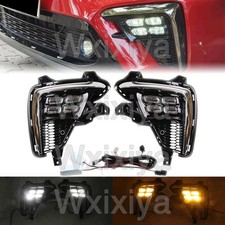 Drl For Kia K3 Forte Cerato 2019-2021 Led Daytime Running Light Fog Lamp W Turn