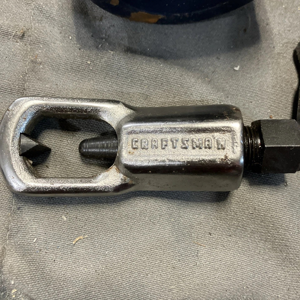 Vintage Craftsman USA Universal Nut Cracker Splitter  - Image 2 of 2