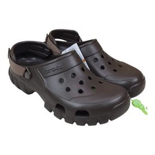Crocs Offroad Sport Clog Brown Mens 11 Womens 9 Adjustable Strap