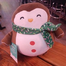New With Tag! Pillowfort Mini Weighted Plush Penguin 9"  Winter Holiday Anytime 
