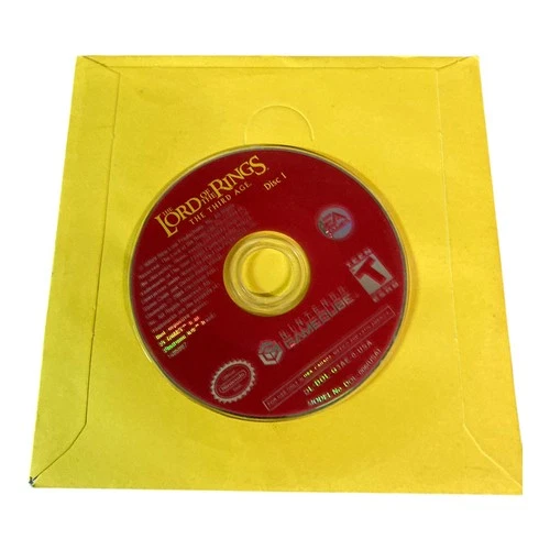 Nintendo GameCube Disc Only Tested The Lord of the Rings: The Third Age Disc 1