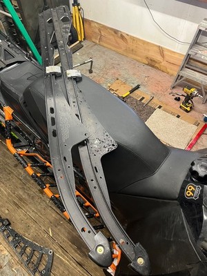 Arctic cat proclimb 153 ice age bomber rails 