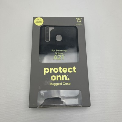 Protect Onn Rugged Case for Samsung Galaxy A21 - Black
