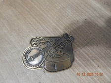Vintage Bluegrass Metal Belt Buckle Western Wear acoustic guitar banjo