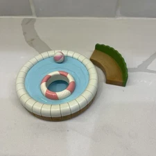 Calico Critters Sylvanian Families Baby Pool Piece to Set Mini Dolls