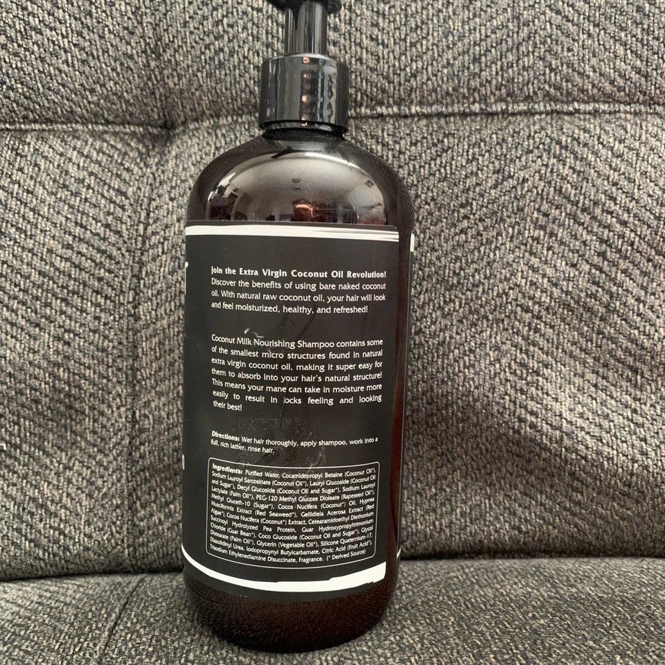 Renpure Coconut Milk Extra Virgin Coconut Oil Nourishing Shampoo 16oz - Image 2 of 2