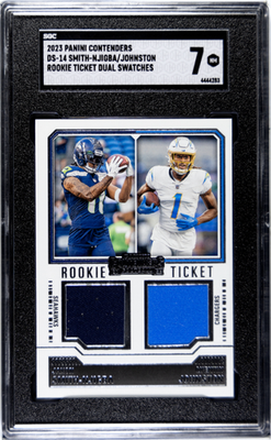 2023 Panini Contenders - Rookie Ticket Dual Swatches Jaxon Smith